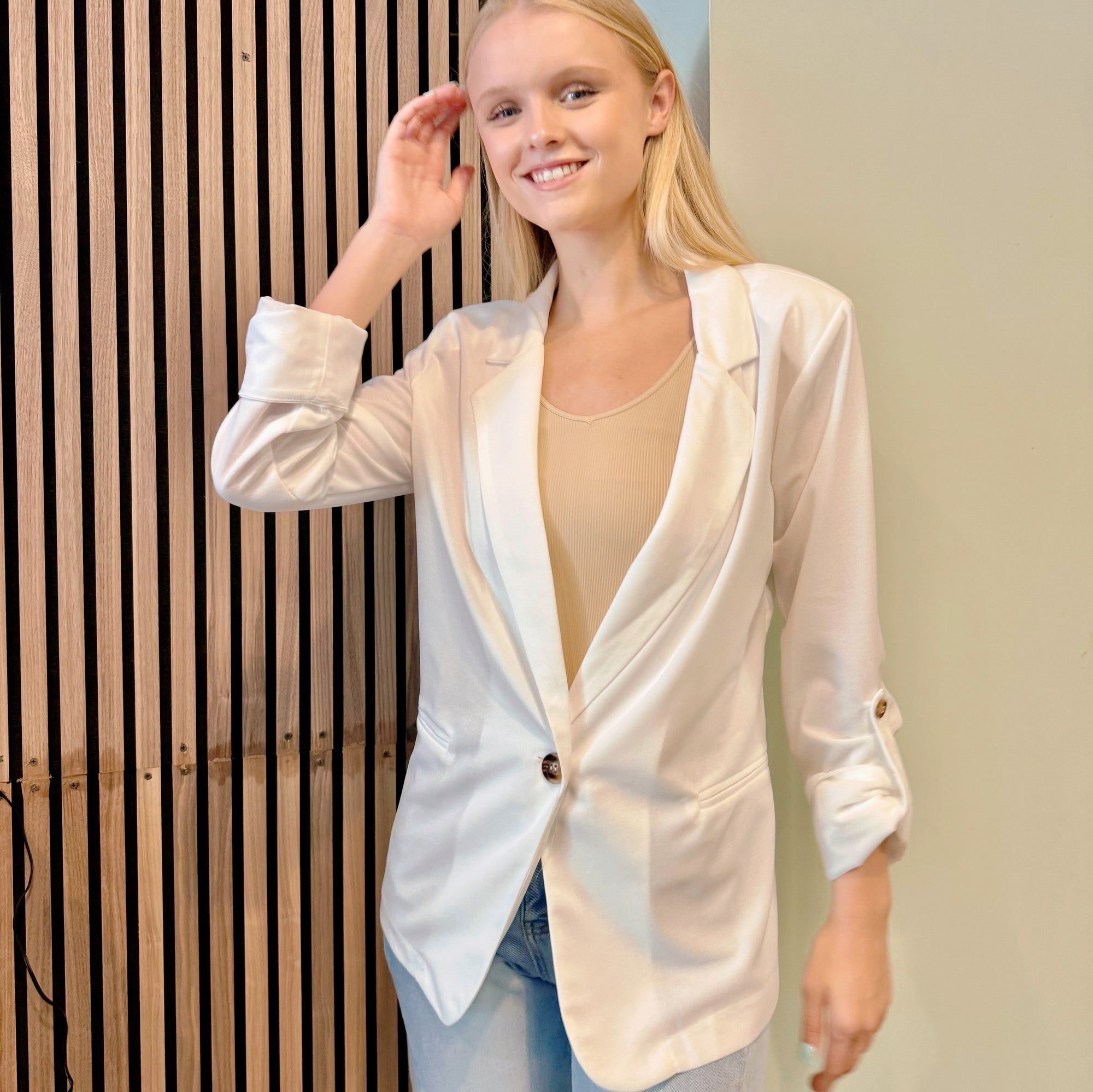 HyFve Button Blazer