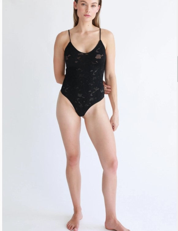 Lace Hole Bodysuit