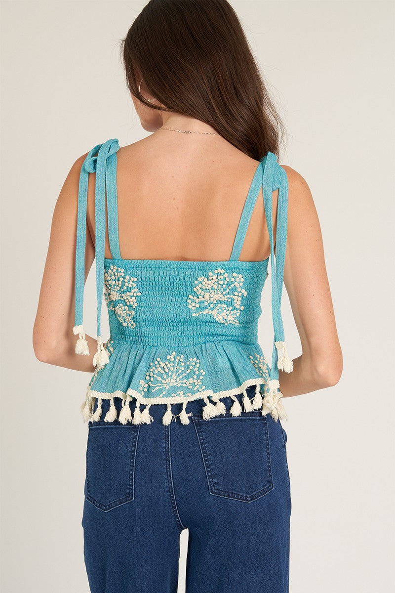 Shoulder Strap Crop top