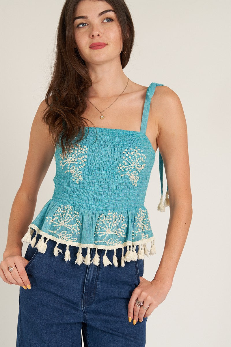 Shoulder Strap Crop top